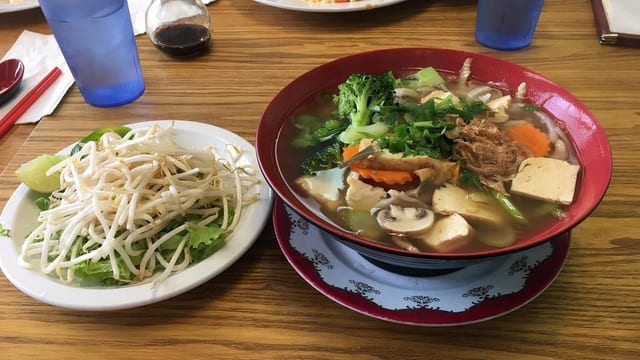 NS4. Rice Noodle Soup (can be made GF).